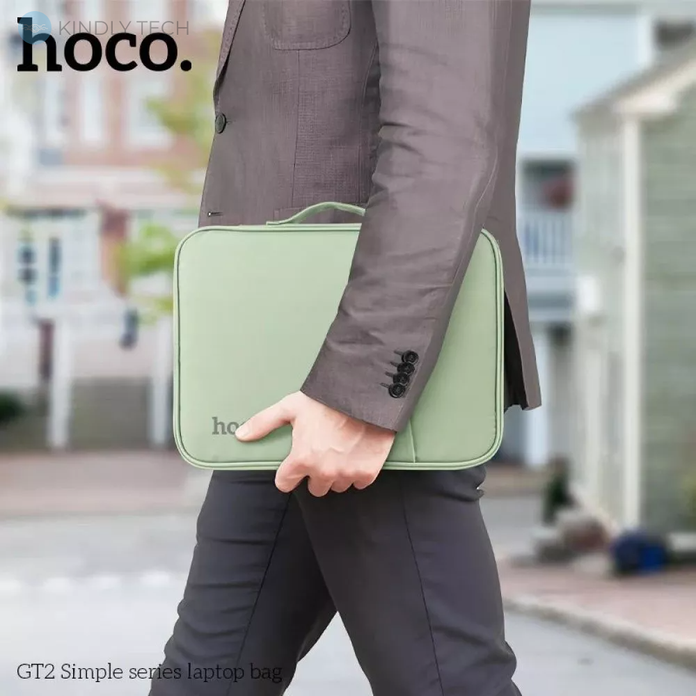Сумка для ноутбука Чехол для ноутбуков Дипломат 10.9'' — Hoco GT2 — Green