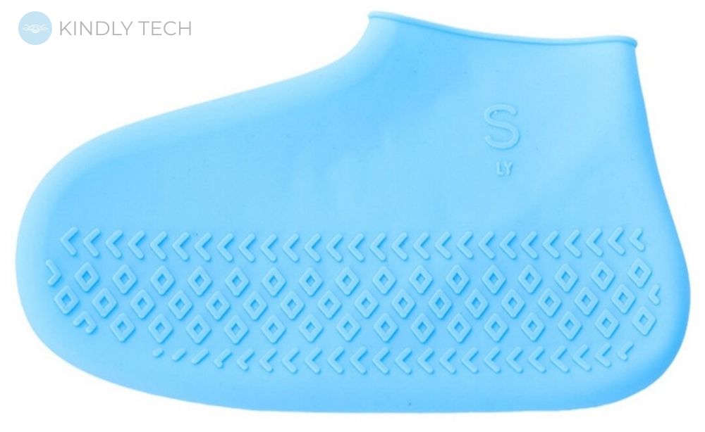Силиконовые водонепроницаемые чехлы бахилы на обувь от воды и грязи размер S 32-36 см