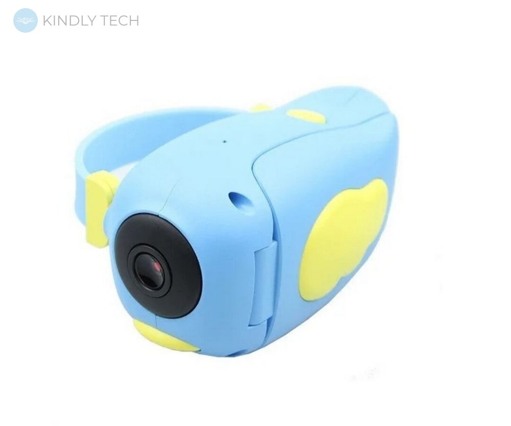 Детская цифровая видеокамера Smart Kids Video Camera HD DV-A100, Blue