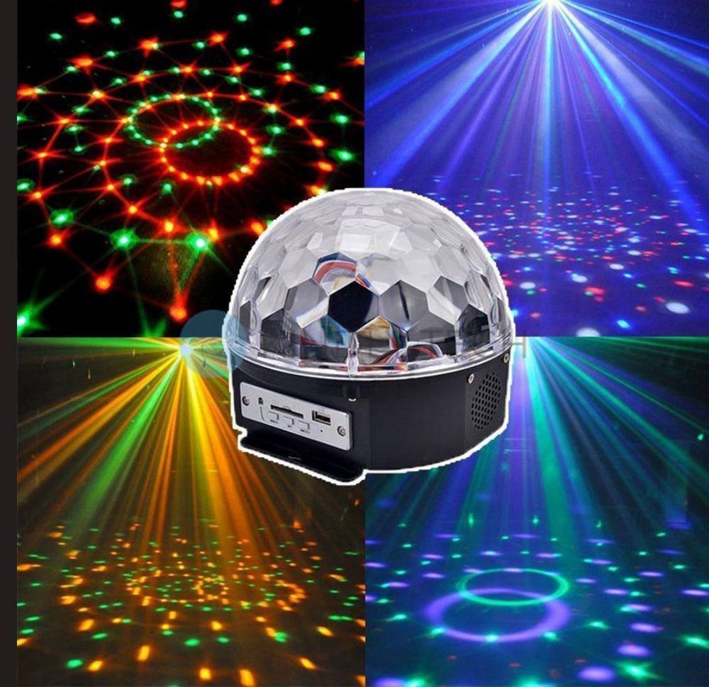 Диско-шар LED Magic з Bluetooth Чорний