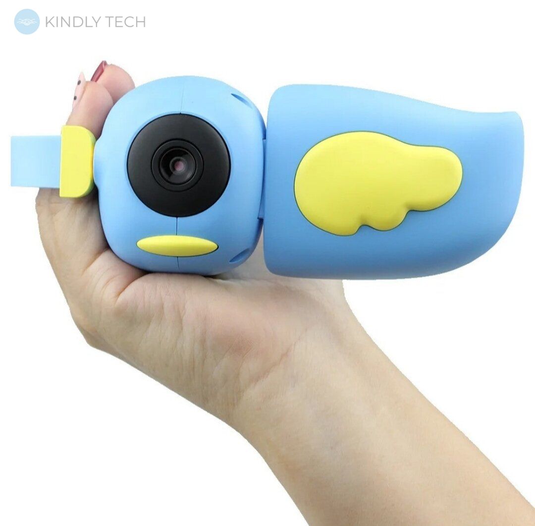 Детская цифровая видеокамера Smart Kids Video Camera HD DV-A100, Blue -  Kindly Tech: Сделай Жизнь Проще