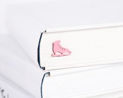 Закладка для книг «Розовые коньки», Розовый