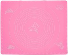 Силиконовый коврик для выпечки Benson BN-024 40х49см, Розовый