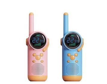 Дитяча рація Kids Walkie Talkie Rocket D22 з ліхтариком та зарядкою Type-C