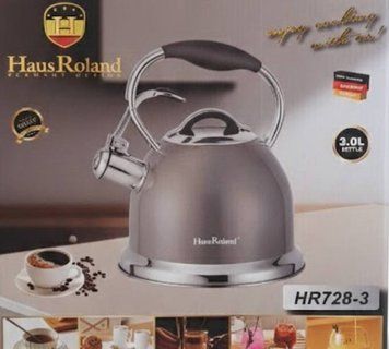 Чайник зі свистком нерж. сталь 4 л HR728‑3