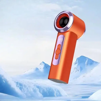 Портативний ручний акумуляторний вентилятор T-238 легкий USB міні охолоджувач,Помаранчевий
