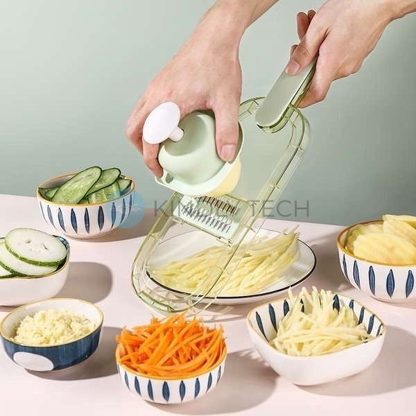 Овощерезка слайсер&nbsp;Multifunctional Vegetable Cutter с контейнером 4 в 1