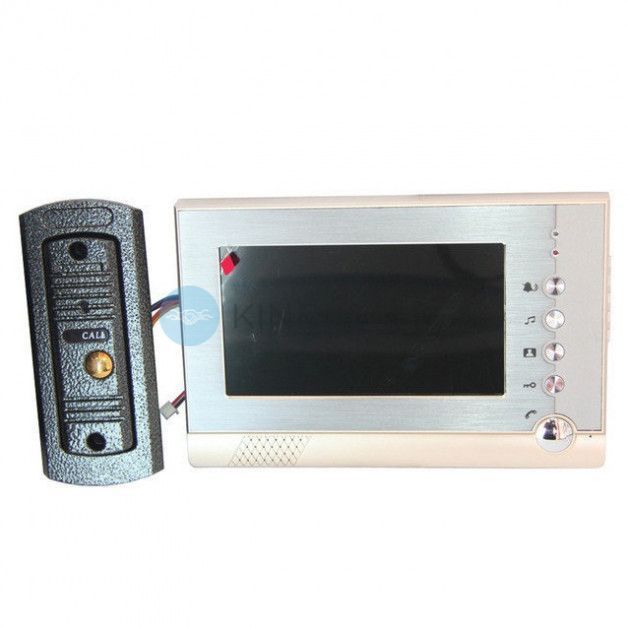 Домофон Intercom V80P-M1 кольоровий з картою пам'яті