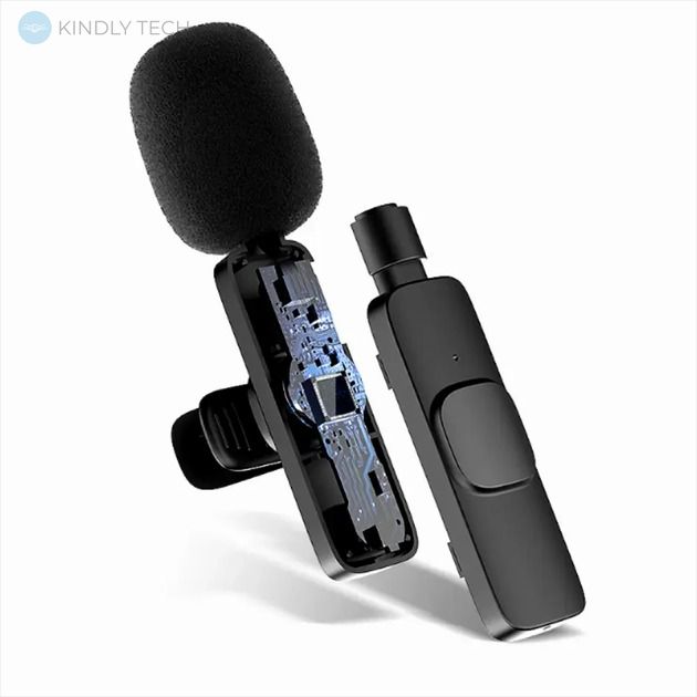 Петличний мікрофон бездротовий для смартфона Type-C K9