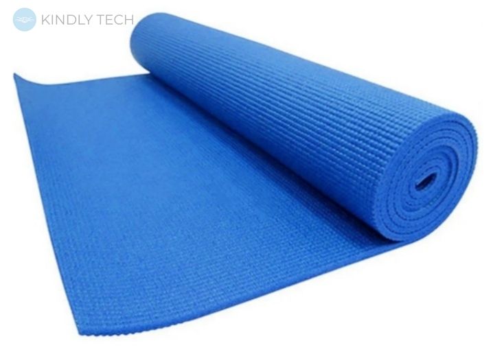 Килимок для йоги Power System Fitness Yoga, Blue