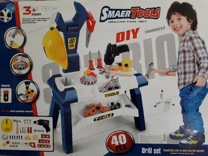 Детский игровой набор инструментов Smaer Tools 40 предметов