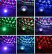 Диско-шар LED Magic з Bluetooth Чорний