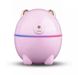 Міні зволожувач повітря з підсвічуванням ведмідь Humidifier, Pink