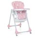 Дитячий регульований стілець для годування Bambi M 3233 Rabbit Girl, Рожевий