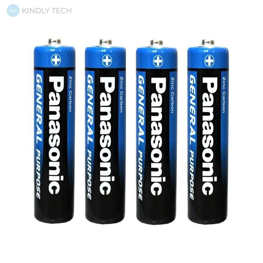 Батарейки пальчиковые (4 шт.) Panasonic General Purpose R6BE, AA