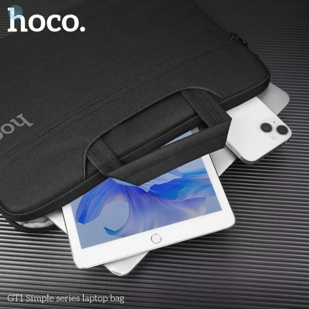 Сумка для ноутбука Чехол для ноутбуков Дипломат 14'' — Hoco GT1 — Black