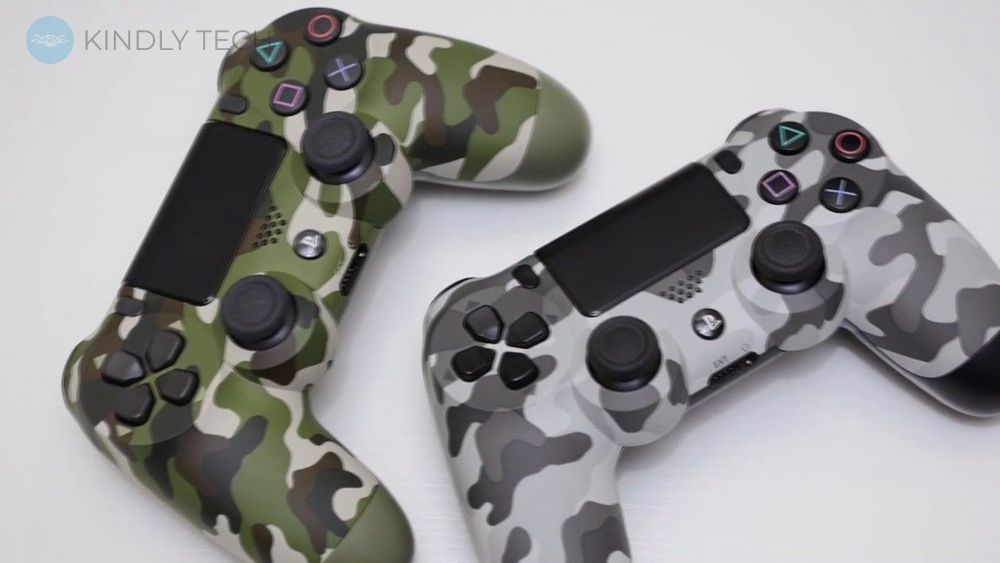 Бездротовий джойстик Sony PS 4 DualShock 4 Wireless Controller, Gray camouflage