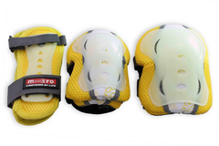 Комплект защитной экипировки Shield Child HJ-1 (S) возраст 3-7 лет, Желтый