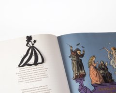 Закладка для книг «Читающая принцесса», Чорний