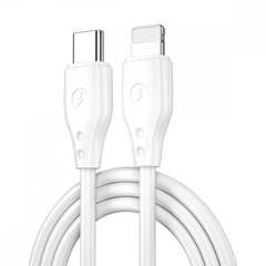 Кабель USB C to Lightning 30W PD (1.2m) — WiWU Pioneer Wi-C002L — White