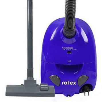 Пилосос із мішком для сухого прибирання ROTEX RVB01-P 1500W, Blue