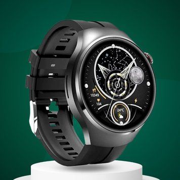Смарт годинник Smart Watch G7 MAX Vokuss, діагональ екрана 1,53 дюйма з магнітною зарядкою + 2 ремінці Black
