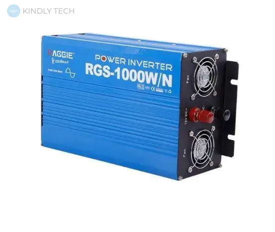 Інвертор Pure Sine Wave RGS-1000W 12V перетворювач напруги з чистою синусоїдою