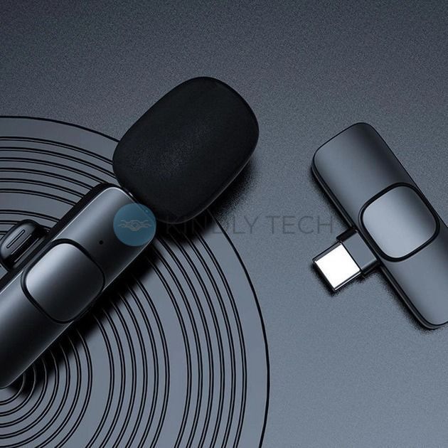 Петличный микрофон беспроводной для смартфона Type-C K8