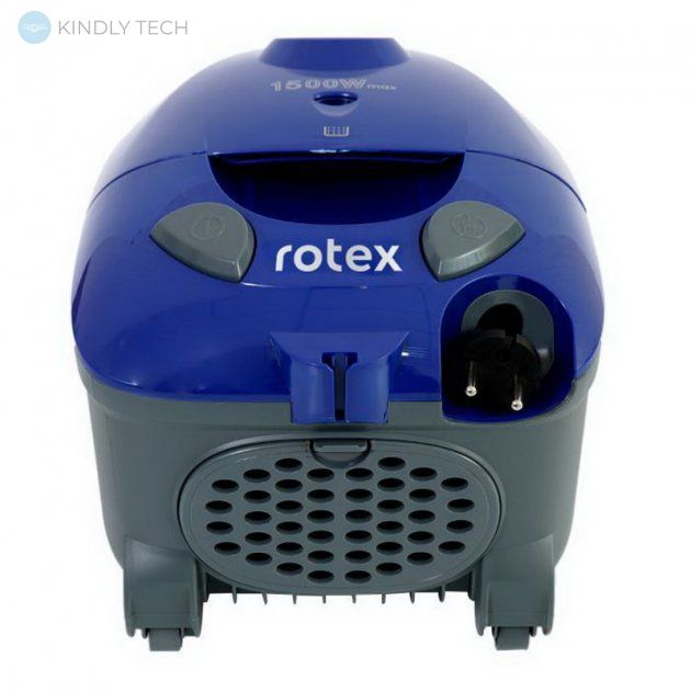 Пилосос із мішком для сухого прибирання ROTEX RVB01-P 1500W, Blue