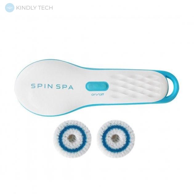 Щітка - масажер для вмивання обличчя Spin Spa Cleansing Facial Brush