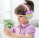 Детские беспроводные наушники AKZ-K30 Pop It розовые