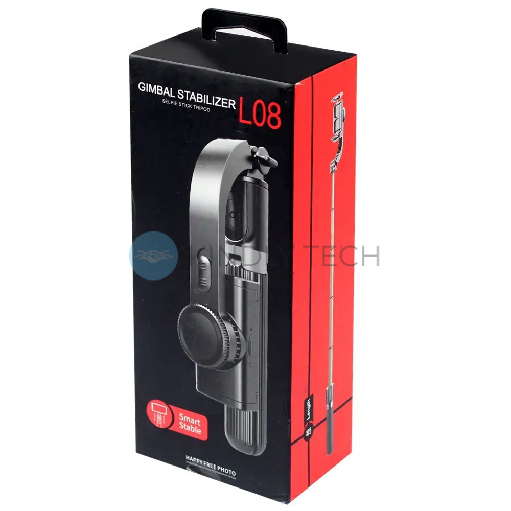 Штатив стабілізатор телефону з bluetooth пультом ДК Gimbal L08 тринога для смартфона