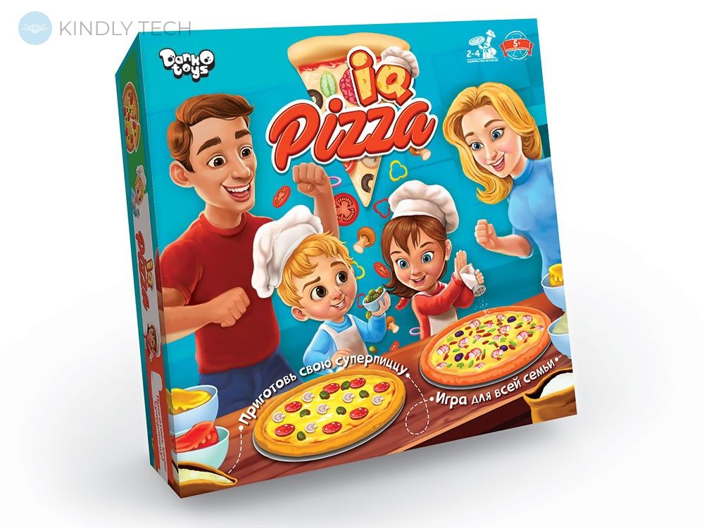 Настольная развлекательная игра "IQ Pizza" укр