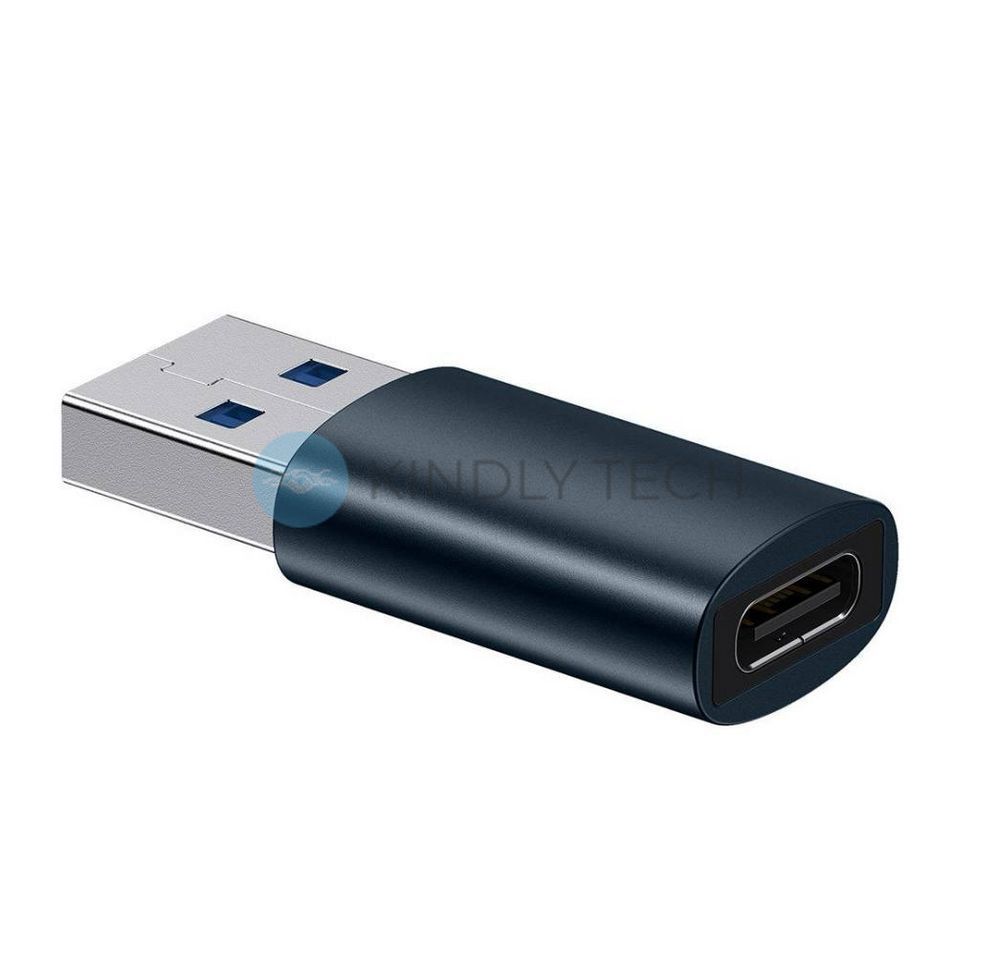 Адаптер USB-A &rarr; USB-C Baseus ZJJQ0001 (ZJJQ000101) синій
