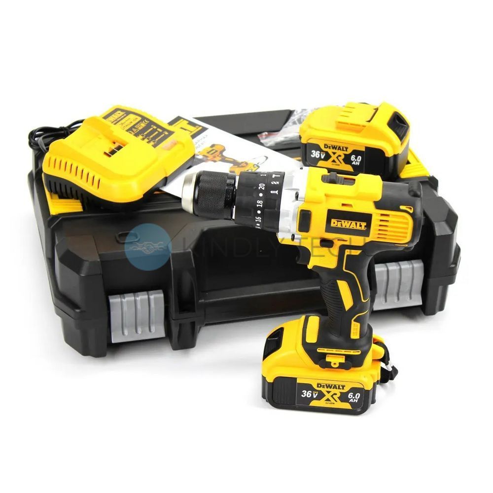 Шуруповерт аккумуляторный ударный DeWALT DCD996P2 36V, 6AH