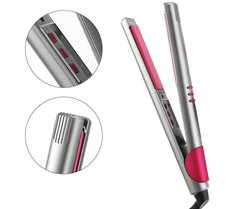 Выпрямитель для волос VGR V-580 - розовый, серебристый