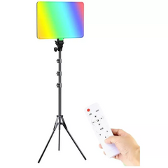 Лампа відеосвітло з пультом LED RGB, 36x25 см, PM-36