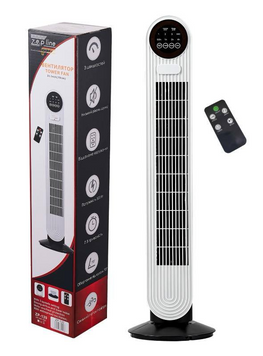 Підлоговий вентилятор з пультом керування Zepline ZP-139, 500Вт