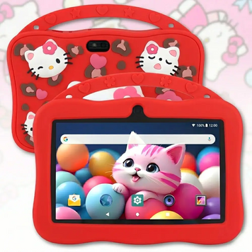 Дитячий планшет G-Vill G123 7&rdquo; 6/128GB Wi-Fi 4G Android 14,Червоний