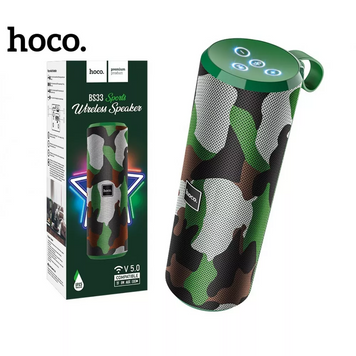 Портативная Bluetooth колонка Hoco BS33 Voice sports &mdash; Camouflage Green