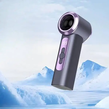 Портативний ручний акумуляторний вентилятор T-238 легкий USB міні охолоджувач,Сірий