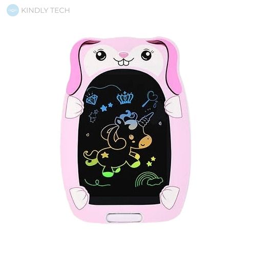 Планшет дитячий кольоровий LCD для малювання 8.5" Rabbit