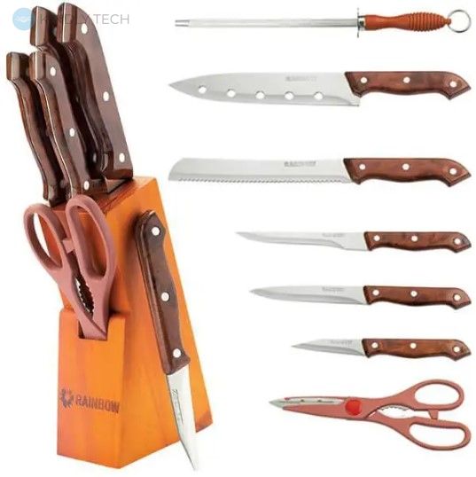Набір ножів Maestro MR-1404 (7 предметів), Дерево