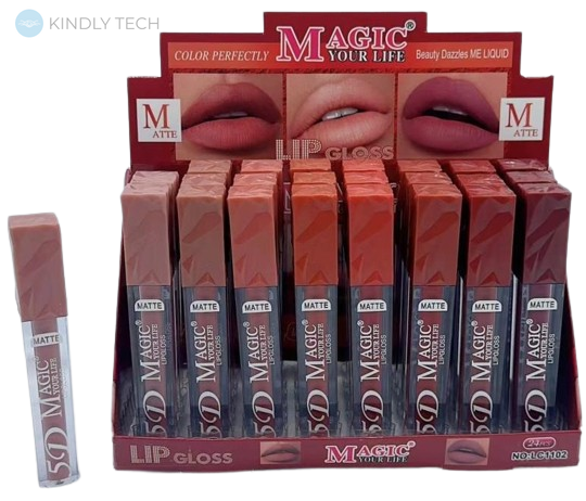 Помада для губ Magic Lip Closs матова, в асортименті