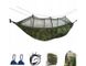 Гамак подвесной туристический с москитной сеткой и тентом 270х150 см, Хаки