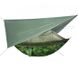 Гамак подвесной туристический с москитной сеткой и тентом 270х150 см, Хаки