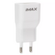 Мережевий зарядний пристрій 2.0A 1U | Micro Cable (1m) - iMax White