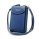 Жіночий гаманець-клатч Wallerry ZL8591 Синій