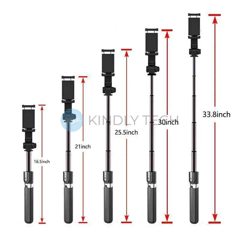 Штатив стабілізатор телефону з bluetooth пультом ДК Gimbal L08 тринога для смартфона