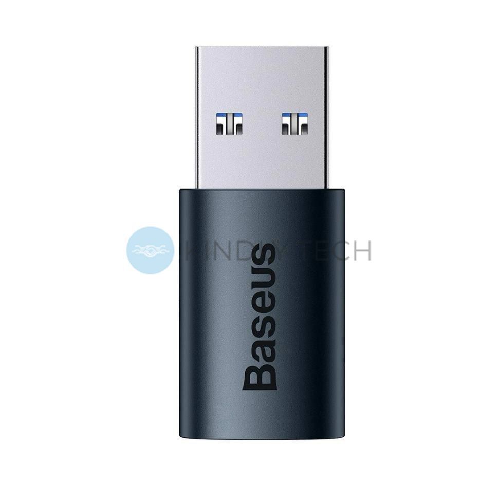 Адаптер USB-A &rarr; USB-C Baseus ZJJQ0001 (ZJJQ000101) синій